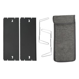 Small Folding Table Aluminium Alloy Lightweight Portable Picnic Table with Storage Bag for Outdoor Camping Picnic Black