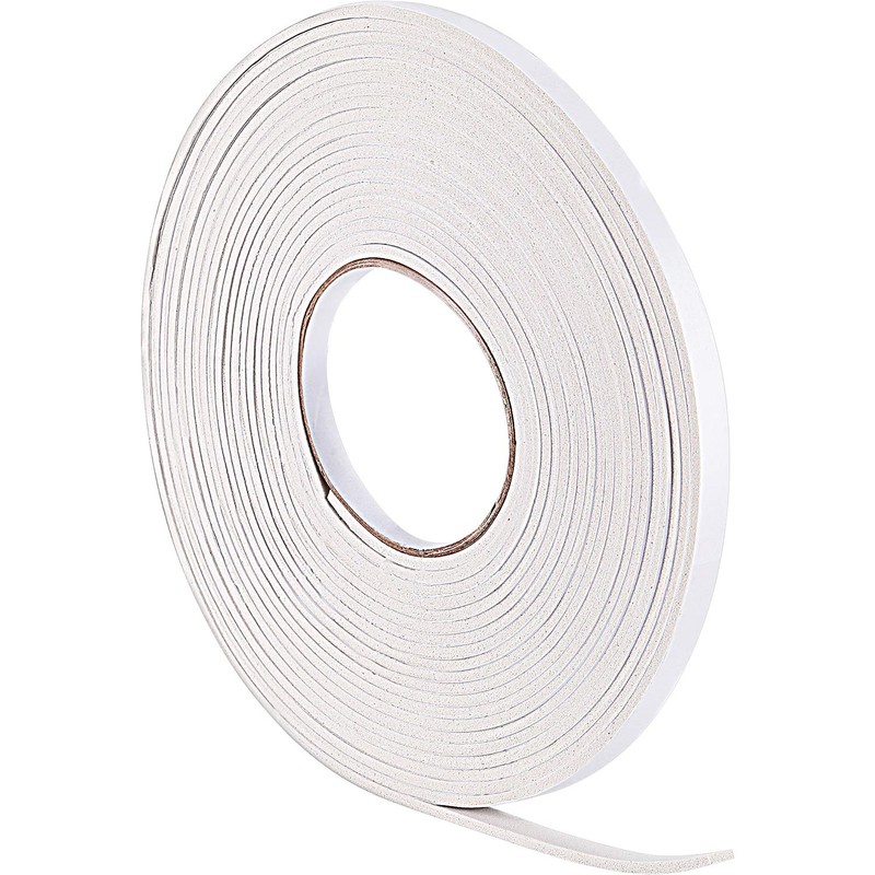 Hestya 10 m Foam Draught Excluder Weather Strip Tape Weatherstrip