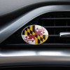 Maryland State Flag Car Air Freshener Vent Clip