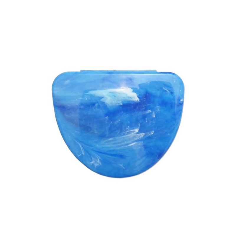 Slim Orthodontic Dental Case - Marble Colours for Retainers, Bleaching