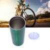 2‑Layer Green Insulation Bottle Stainless Steel Vacuum Bottle for Travel