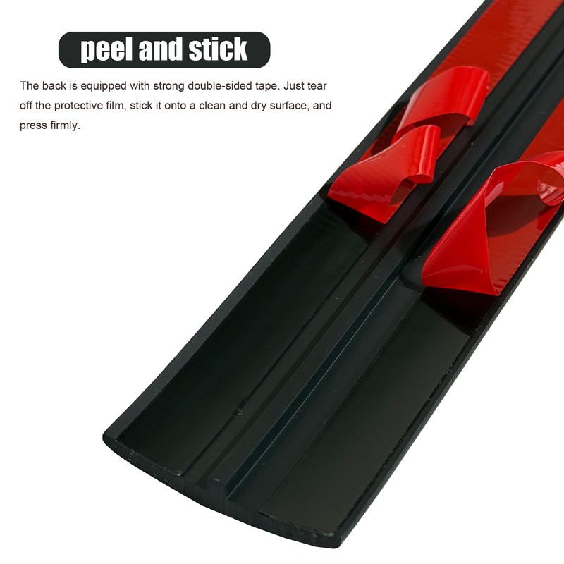 DAILISEN 9.84ft T Molding Flexible Self Adhesive T Shape Floor