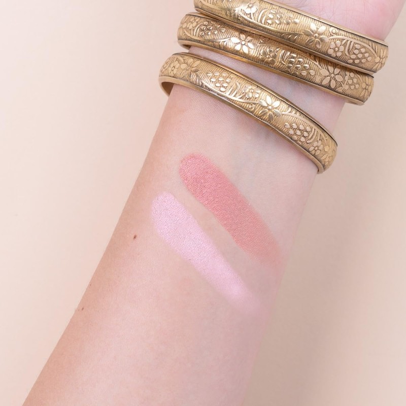 LEPO Blush Duo, blush with organic corn starch, a natural