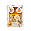 DECOCINO Happy Muffin Set 48 Pieces - 24 Cupcake Cases