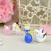 Four Cart Cute Handmade Glasswork Stork