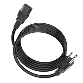 KIT0257 Pellet Smoker Grill Power Cord Replacement Part for Traeger Ironwood 650 885 Pro Series 575 780 Timberline 1300 850 (2nd Generation Only) 6.5ft Black