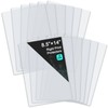 12 Pack 8.5" x 14" Rigid Print Protectors, Rigid Top