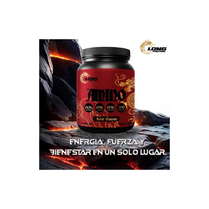 Aminoácidos En Polvo Long 1kg Prentreno Varios Sabores