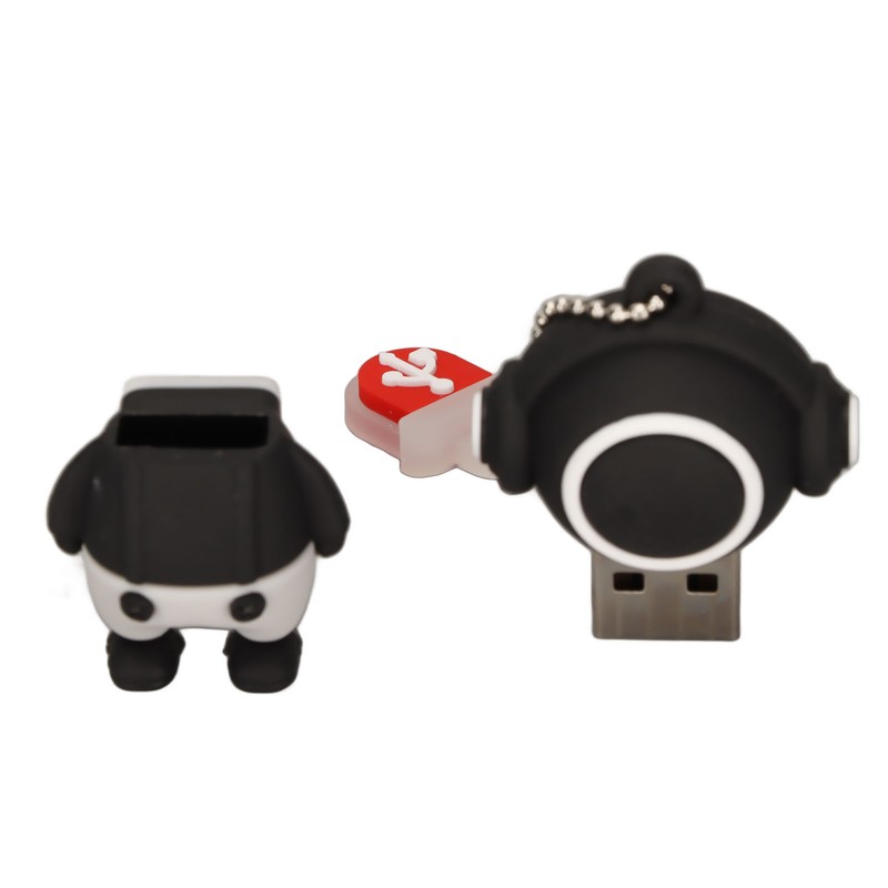 Cartoon USB Flash Drive Cute Cartoon Man Shape Anti Electromagnetic