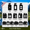 Bear Double Gang Light Switch Wall Plate (Double Rocker (GFCI),
