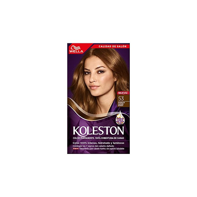 Koleston Tinte Permanente 53 Atardecer Castaño Dorado