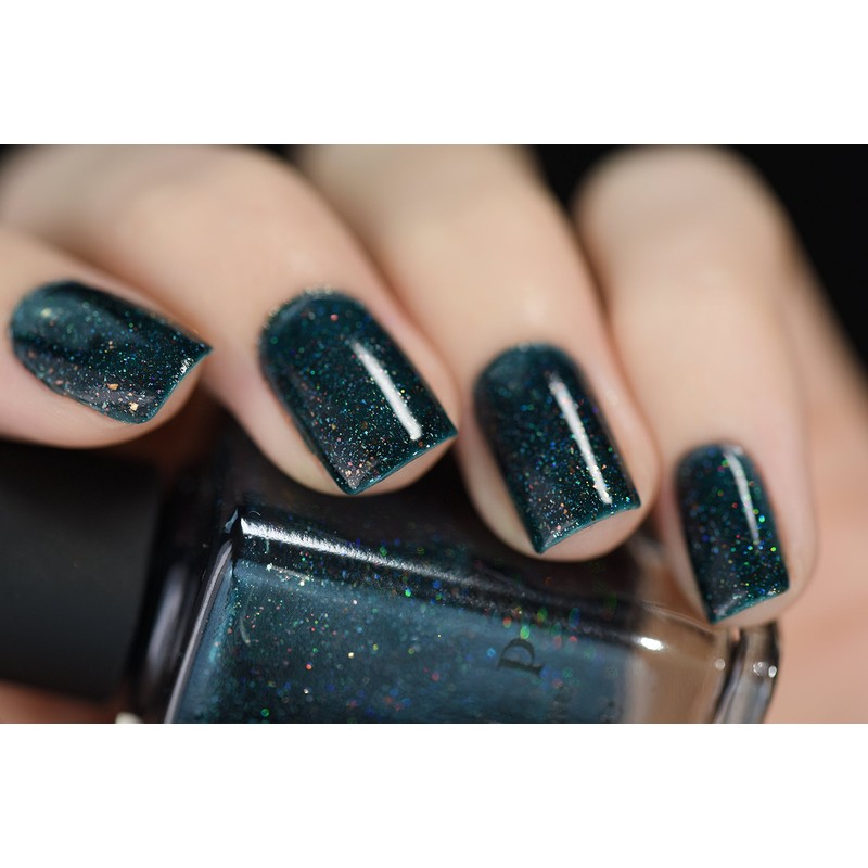 ILNP Mountain View - Forest Green Holographic Nail Polish
