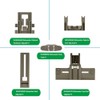SEIWEI W10350376 Dishwasher Top Rack Adjuster Replacement Part Set Pack