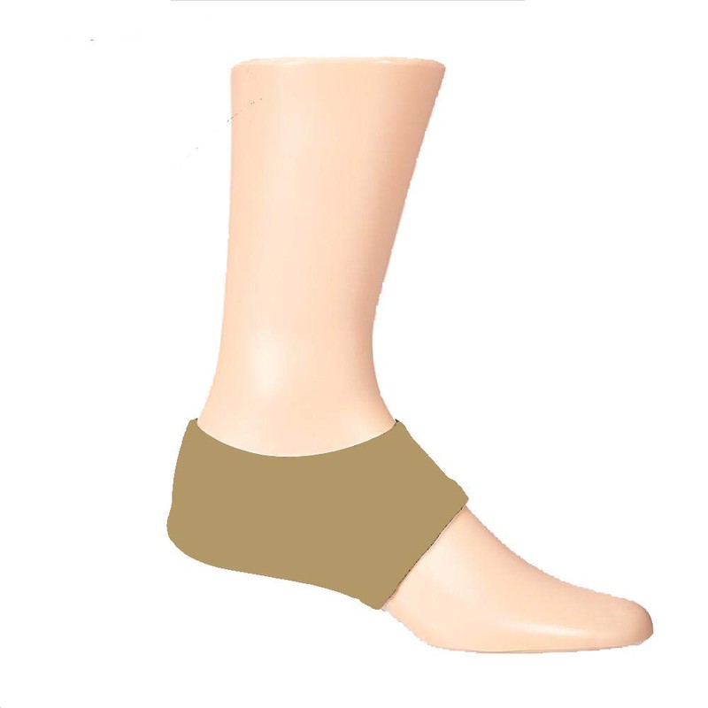 Physiolift Heel Lift Ankle Sock (Sock Only) (Medium - Tan)