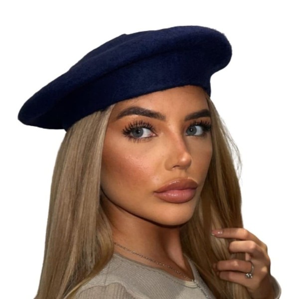 London Design 100% Wool Beret Thicker & Heavier Fabric in