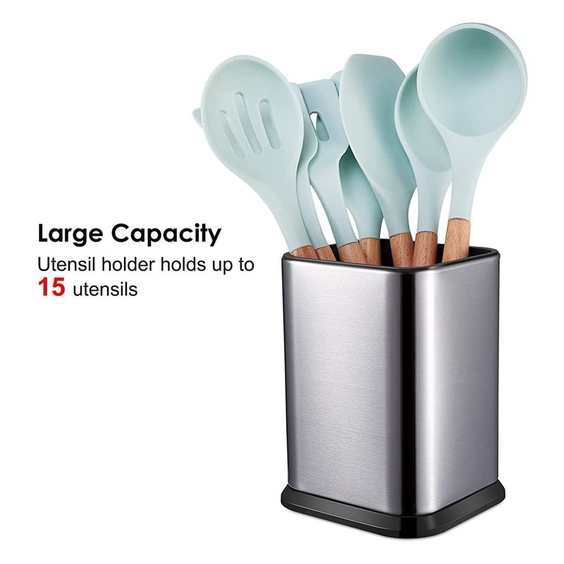 Yuemsh Kitchen Utensil Holder, Utensil Holder for Countertop Cooking Utensil