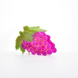 Generic Grape Claw Clip，Acetate Fruit Hair Clip，Fun Small Claw Clips For Women. (Grape-A), 1 Count (Pack of 1)