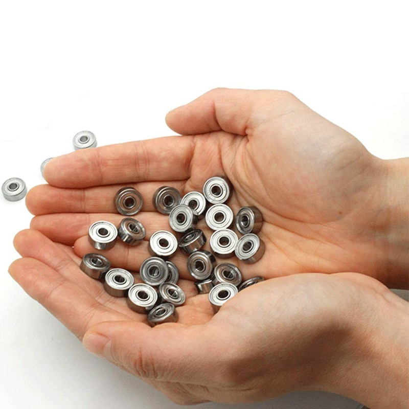 BOROLA 5-Piece Bearings, Mini Bearings, Ball Bearings, With Both Seals,