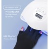 Doubao Anti UV Gloves for Gel Nail Lamp, Professional UV