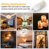 dalattin G9 LED Light Bulbs, 3000K Warm White G9 Base