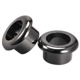 TA-VIGOR 2Pcs 18mm Desk Grommet, Cable Hole Cover PC Computer Desk Plastic Grommet Cord Organizers Protector