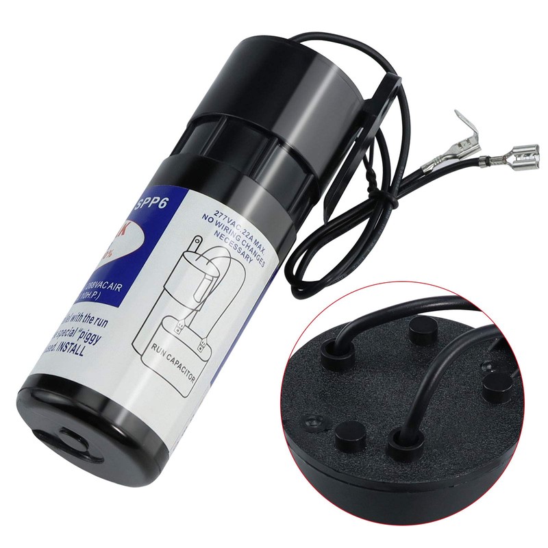 SPP6 Hard Start Capacitor Replacement 115V Thru 288VAC Hard Start
