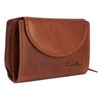 Chunkyrayan Genuine Leather Women's Purse, High-Quality, Vintage, RFID Protection, Includes