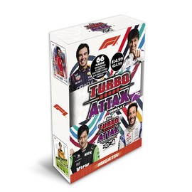 Topps Turbo Attax Formula 1 2024 - Mega Tin - Fast Track - contains 66 cards including 6 LE's and 4 Exclusive 'Fast Track' Cards!