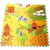 Brigamo Farm Puzzle Mat, 9-Piece Foam Mat, Tested for Harmful