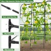 7ft Cucumber Trellis for Raised Bed, Garden Arch Trellis for
