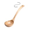 kicoriya Wooden Ladle Ladle Size Selectable with S Hook (S