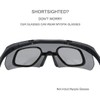 Feyachi Shooting Glasses with 3 Interchangeable Lenses, Anti-Fog and Scratch
