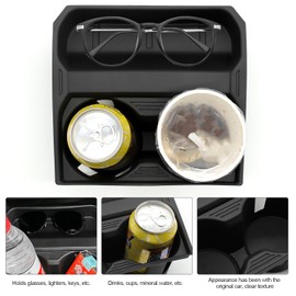 for 2023 Mazda CX50 Water Cup Holder Insert, Rubber Kit no More Spilled Drinks Center Console Organizer