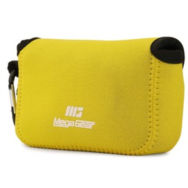 MegaGear MG1843 Ultra Light Neoprene Camera Case Compatible with Canon PowerShot G7 X Mark III, G7 X Mark II - Yellow
