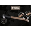 Spec Ops Tools 21" Flat Pry Bar Crowbar, Curved Rocker