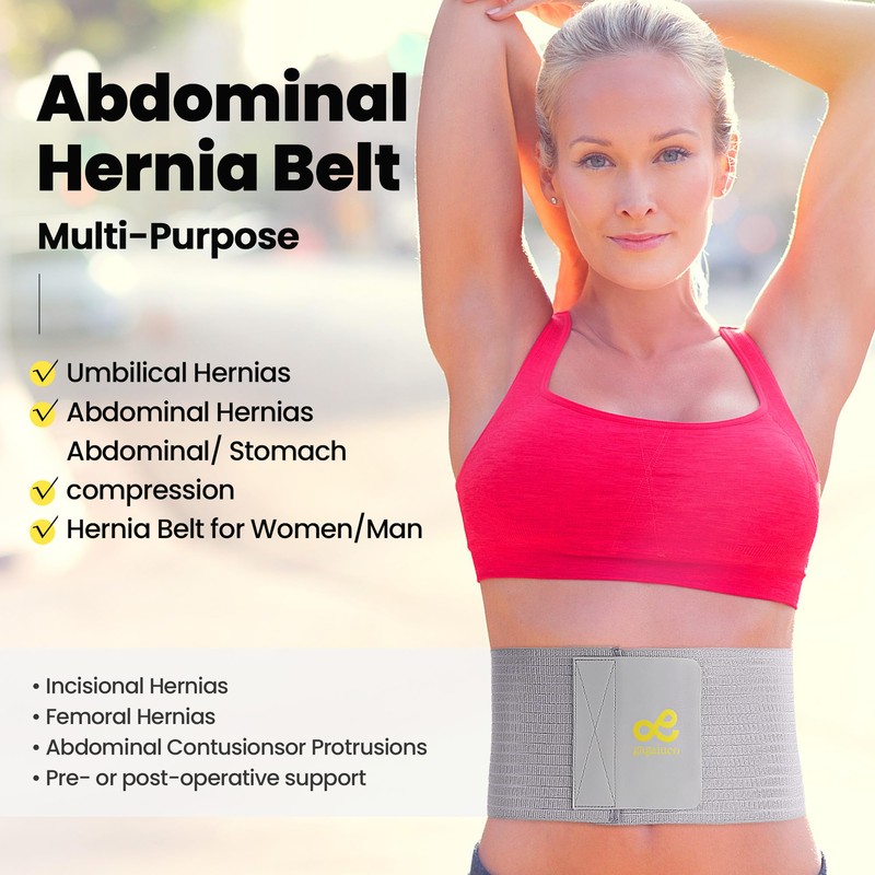 Umbilical Hernia Bandage 6.8 Inch Umbilical Hernia Belt for Hernia: