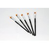 Makki 5 Slanted Stiff but flexible Tip Brush Applicators for