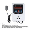 1500W Digital Humidity Controller LCD Display Humidistat Plastic Timing Air