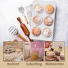 Herogo Stainless Steel Muffin Baking Mould for 6 Muffins, 29