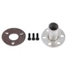 Stainless Steel Exhaust Muffler Silencer 20mm/0.8in Modified Parts for 2