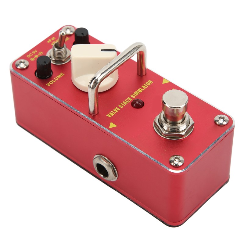 Simulator Effect Pedal Tube True Bypass Distortion Tone Amplifier Guitar