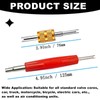 VOTNMIC 6Pcs Valve Core Removal Tool Kit, R134A R12 A/C