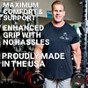 Schiek Sports Leather Lifting Straps Model 1000LLS by Jay Cutler