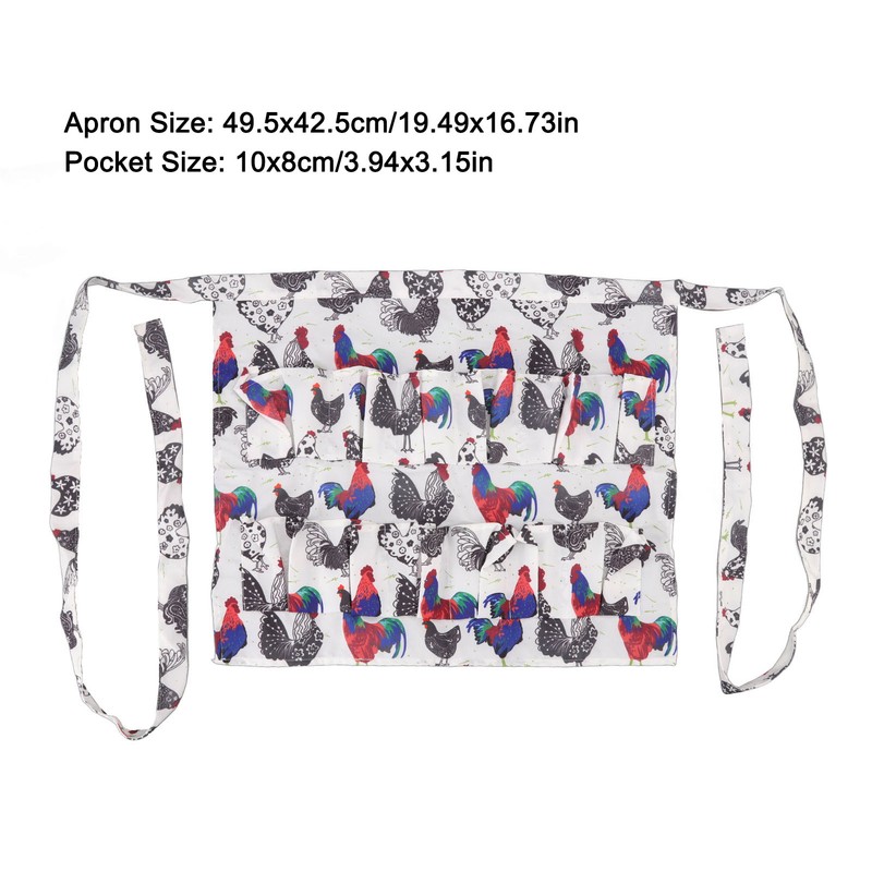 Chicken Egg Collecting Apron 12 Deep Pockets for Hense Duck
