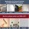 Fliverly Suction Cup Hooks for Shower, Bathroom, Kitchen, Glass Door,