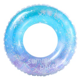 SUPVOX 1Pc Colorful Inflatable Swimming Ring for Adults Fun Pool Float with Great Sealing Lightweight Portable Safe Practical Swim for Summer Water Play