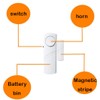 Door Window Security Alarm, Adsorption Security Buzzer, 95 dB Loud