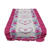 PETTI Artigiani Italiani Kitchen Textile Set, 100% Hypoallergenic Microfibre, Flower