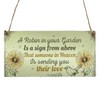 Second Ave Robin in Your Garden Memorial Remembrance Wooden Hanging
