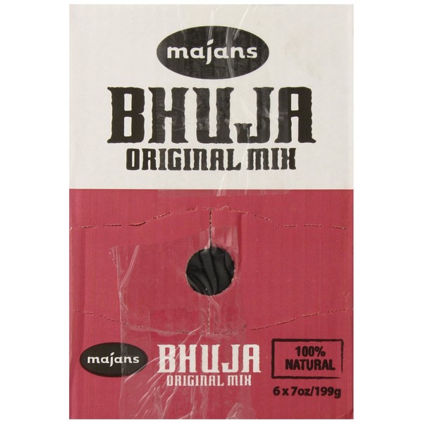 Bhuja Original Mix, 7-ounce Bags (Pack of 6)